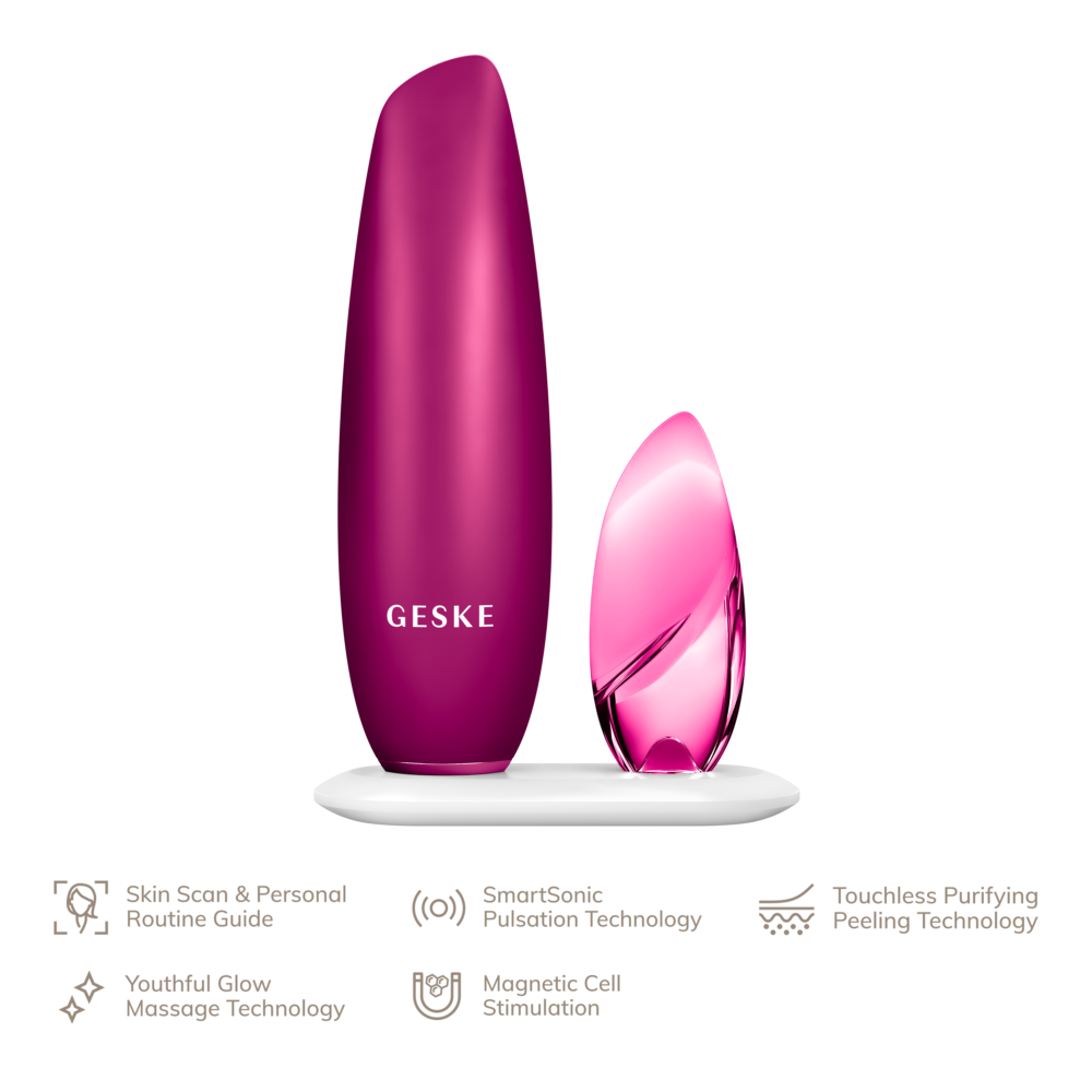 Touchless Magnetic Peeling Mask | 5 in 1 - Magenta - Image 3