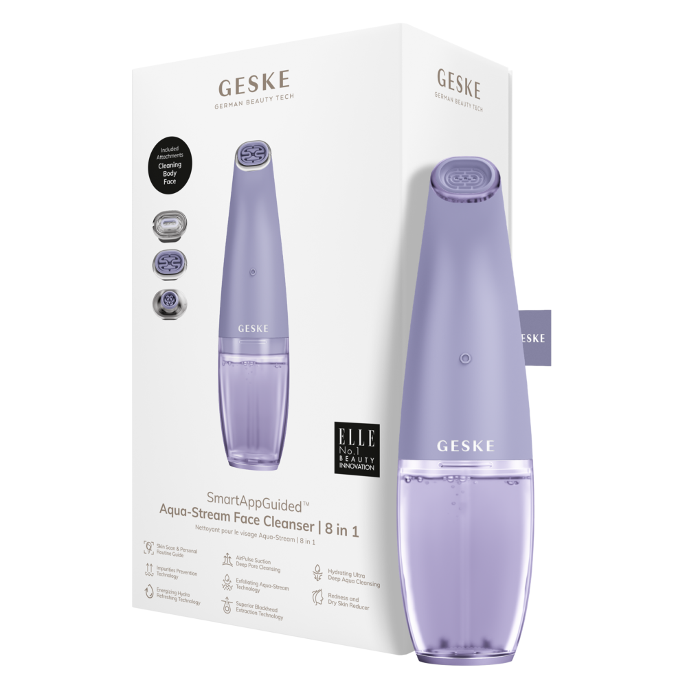 Aqua Stream Face Cleanser | 8 in 1 - Purple - Image 2