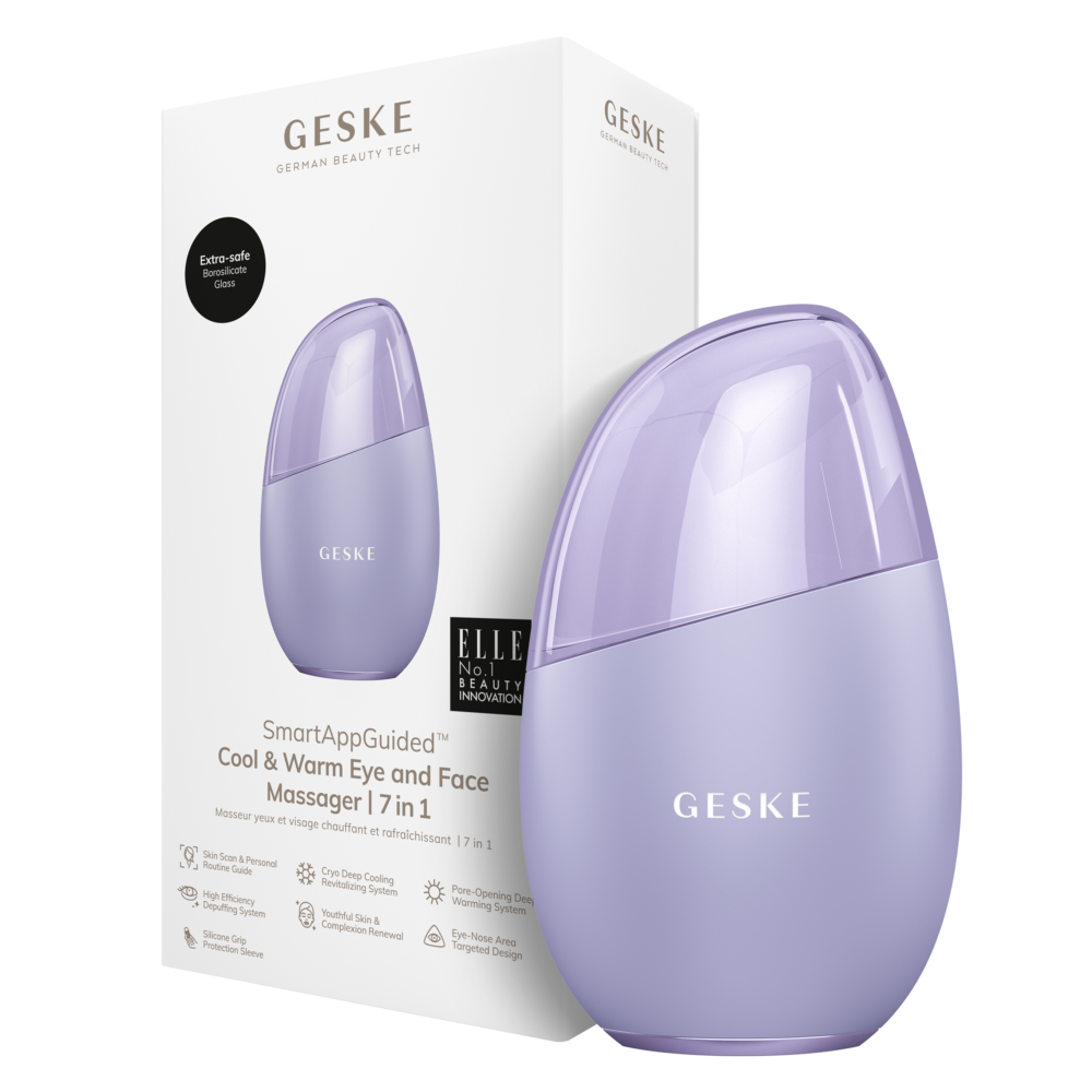 Cool & Warm Eye and Face Massager | 7 in 1 - Purple - Image 2