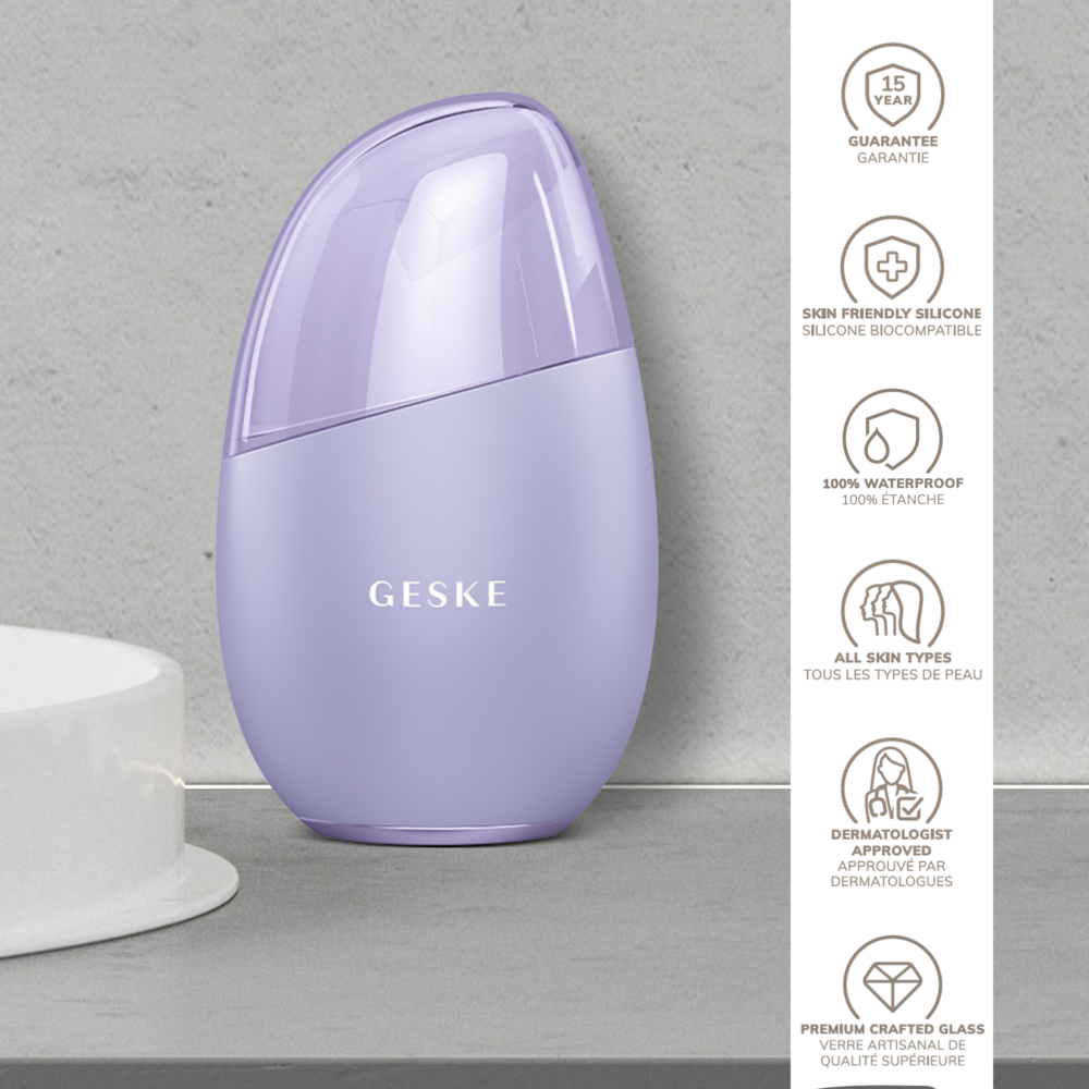 Cool & Warm Eye and Face Massager | 7 in 1 - Purple - Image 4